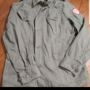 VTG Ralph Lauren Rugby Military Field Jacket RARE